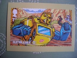 PHQ Transformers, Bumblebee - Briefmarken (Abbildungen)