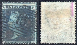 GRANDE BRETAGNE Timbre Oblitéré (*) Année Year 1858 - 1864 N° YT 27 Planche N°8 - Used Stamps