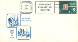 U.S.A.. -1973 -  SPECIAL STAMP COVER OF NEW YORK POST OFFICE. - Cartas & Documentos