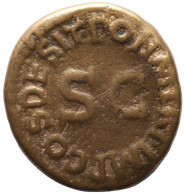 LaZooRo: Roman Empire - AE Quadranas Of Claudius (41-54 AD), Scales - Die Julio-Claudische Dynastie (-27 / 69)