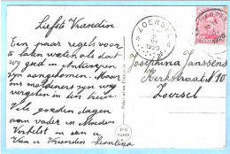 Postkaart Met Sterstempel ZOERSEL - 1920 - Cachets à étoiles
