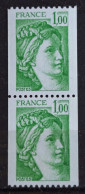 France 1977 N°1981A + N°1981Aa  **TB Cote 5€40 - Francobolli In Bobina