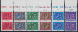 Luxembourg - Luxemburg - Timbres -  1953  Caritas  Traditions  Série Paires    MNH** - Ungebraucht