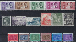 Luxembourg - Luxemburg - Timbres -  1953  Année Complètes    5 Séries    MNH** - Volledige Jaargang