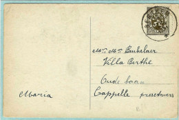 Postkaart Met Sterstempel BERTHEM - 1931 - Sellos Con Estrellas