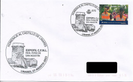 SPAIN. POSTMARK. LINARES CASTLE. 2023 - Sonstige & Ohne Zuordnung