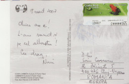 Postal History: Costa Rica PPC - Grenouilles