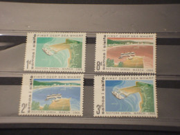 SAMOA - SAMOA SISIFO - 1966  FIRST DEEP SEA W.4 VALORI - NUOVO(++) - Samoa