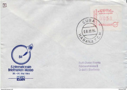 Postal History: Cuba Cover With Machine Stamp - Storia Postale