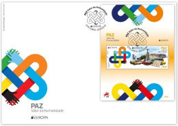 Europa 2023 - Portugal - Paix Peace Frieden Feuillet Sur FDC - 2023