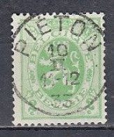 Nr 277 Met Stempel Pieton - 1929-1937 Heraldischer Löwe