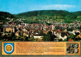 72755509 Kuenzelsau Panorama Mit Schloss Kuenzelsau - Kuenzelsau