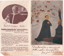 Calendarietto - Preziosa Indulgenza Del Lavoro Santificato Concessa Da S.s.papa Pio XI - Anno 1935 - Formato Piccolo : 1921-40