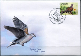 Belarus 2023. European Turtle Dove (Streptopelia Turtur) (Mint) First Day Cover - Bielorussia