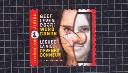 2010 Nr 3991 Gestempeld,zegel Uit Boekje B110.Geef Leven Door! / Léguez La Vie! - Gebraucht