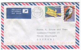 Cover South Africa 2002 Capetown Fish Bird - Storia Postale