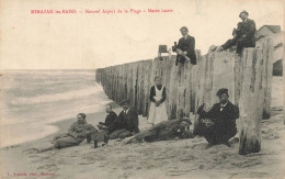 Mimizan Les Bains , Mimazan ! * Nouveal Aspect De La Plage à Marée Haute - Autres & Non Classés