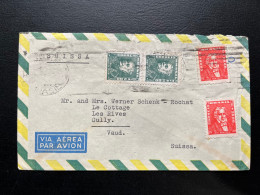 ENVELOPPE BRESIL / SAO PAULO POUR CULLY SUISSE / 1962 - Cartas & Documentos