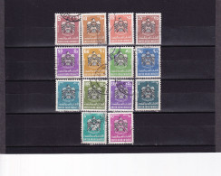 UAE 1977 DEFINITIVE SET VFU. - Emiratos Árabes Unidos