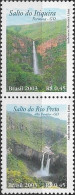 BRAZIL - SE-TENANT BRAZILIAN WATERFALLS 2003 - MNH - Environment & Climate Protection