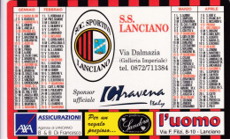 Calendarietto - Soc. Sportiva Lanciano - Anno 1999 - Petit Format : 1991-00