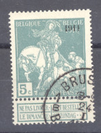 BE 0316  -  Belgique  :  COB 97  (o) - 1910-1911 Caritas