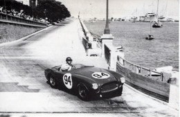 Grand Prix De Monaco 1952 - Vainqueur Comte Marzotto Sur Ferrari Au Passage Du Débit De Tabac -  15x10cms PHOTO - Grand Prix / F1