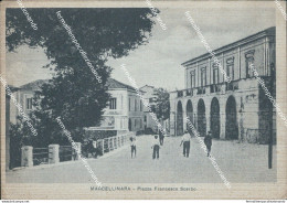 Ci487 Cartolina Marcellinara Piazza Francesco Scerbo Provincia Di Catanzaro 1941 - Catanzaro
