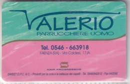 Calendarietto - Valerio - Parrucchiere Uomo - Faenza - Ravenna - Anno 1997 - Petit Format : 1991-00