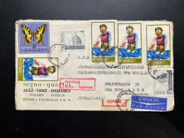 ENVELOPPE POLOGNE POLSKA / POZNAN POUR BERN SUISSE 1969 - Cartas & Documentos