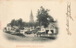 St Paul Cap De Joux * Place Du Village Et Clocher De L'église * Halle Marché Villageois - Saint Paul Cap De Joux