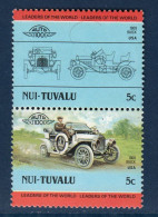 Tuvalu - NUI, Yv 45, 46, Mi 59, 60, Buick 1909, - Tuvalu (fr. Elliceinseln)