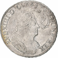 France, Louis XIV, Écu De Flandre Aux Palmes, 1694, Lille, Argent, TTB - 1643-1715 Luigi XIV El Re Sole