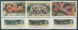 Israel 1986 Korallen 1027/29 Mit Tab Postfrisch - Neufs (avec Tabs)