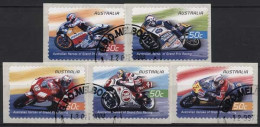 Australien 2004 Motorradrennfahrer 2383/87 Gestempelt - Oblitérés