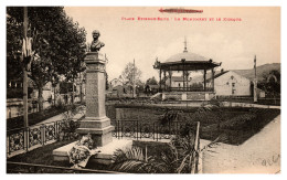Granges - Place Etienne-Seitz - Le Monument Et Le Kiosque - Granges Sur Vologne