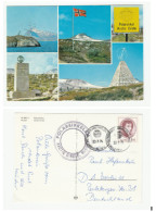 Polarsirkelen ARCTIC CIRCLE Norway 1974 Postcard To Germany Cover Stamps Polar - Arktis Expeditionen