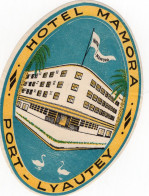 PORT  LYAUTEY -  HOTEL  MAMORA - Hotel Labels