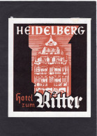 HEIDELBERG  -  HOTEL ZUM RITTER - Hotel Labels