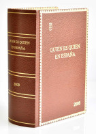 Quién Es Quién En España 2008 - Biografías