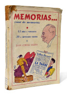 Memorias... (casi De Memoria) - Juan Cortés Salido - Biografie