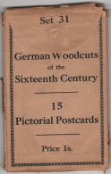 German Woodcuts Of The Sixteenth Century - The British Museum - & 15 Cards Complete - London Suburbs