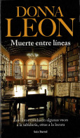 Muerte Entre Líneas - Dona Leon - Other & Unclassified