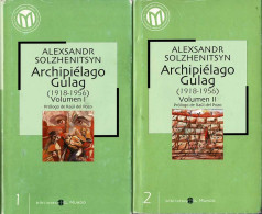 Archipiélago Gulag (1918-1956). Volumen I Y II - Alexsandr Solzhenitsyn - Other & Unclassified