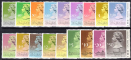 Hong Kong 1989-91 Set Less $1.70 Unmounted Mint. - Nuevos