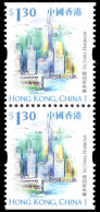 Hong Kong 1999 $1.30 Victoria Harbour Booklet Pair Unmounted Mint. - Neufs