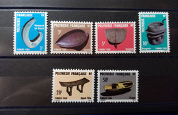 POLYNESIE 1984-87 - Yv. Taxe 4 à 9 ** Cote= 3,45 EUR - Série Artisanat (6 Val.) - Postage Due