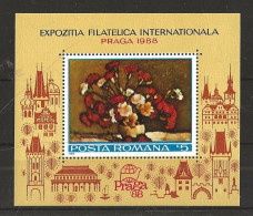 Romania 1988  International Stamp Exhibition PRAGA '88, Prague. Mi Bloc 246  MNH(**) - Ungebraucht