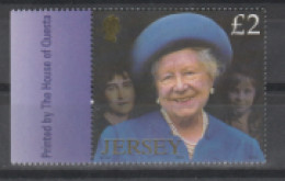 Jersey - 2002 Death Of Mother Queen Elizabeth. MNH** - Jersey