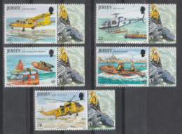 Jersey - 2005 The 25th Ann. Of The Channel Island Aero Services (CIAS).Helicopter.Aircraft. MNH** - Jersey